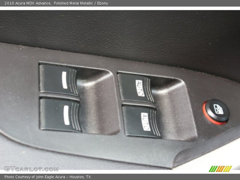 Polished Metal Metallic / Ebony 2010 Acura MDX Advance
