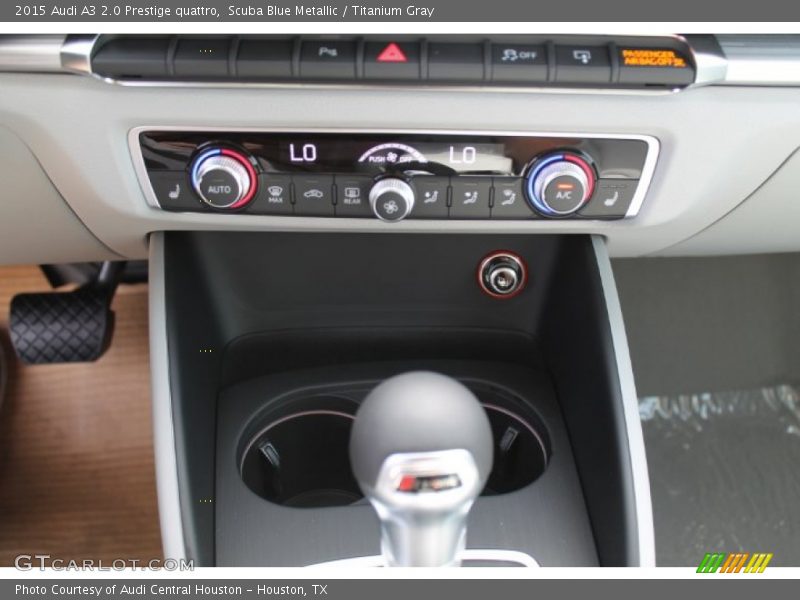 Controls of 2015 A3 2.0 Prestige quattro