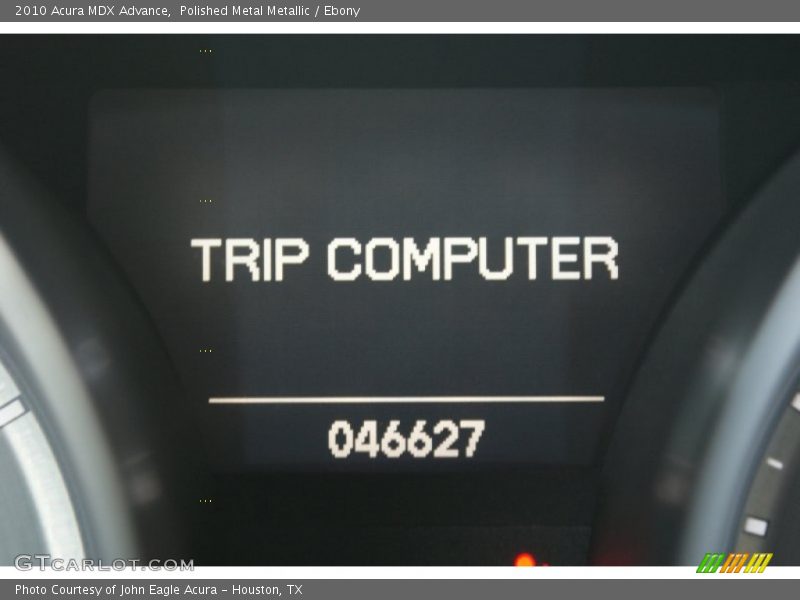 Polished Metal Metallic / Ebony 2010 Acura MDX Advance