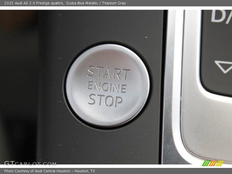 Controls of 2015 A3 2.0 Prestige quattro