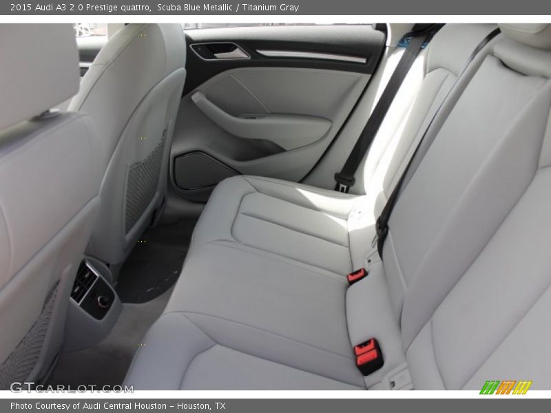 Rear Seat of 2015 A3 2.0 Prestige quattro