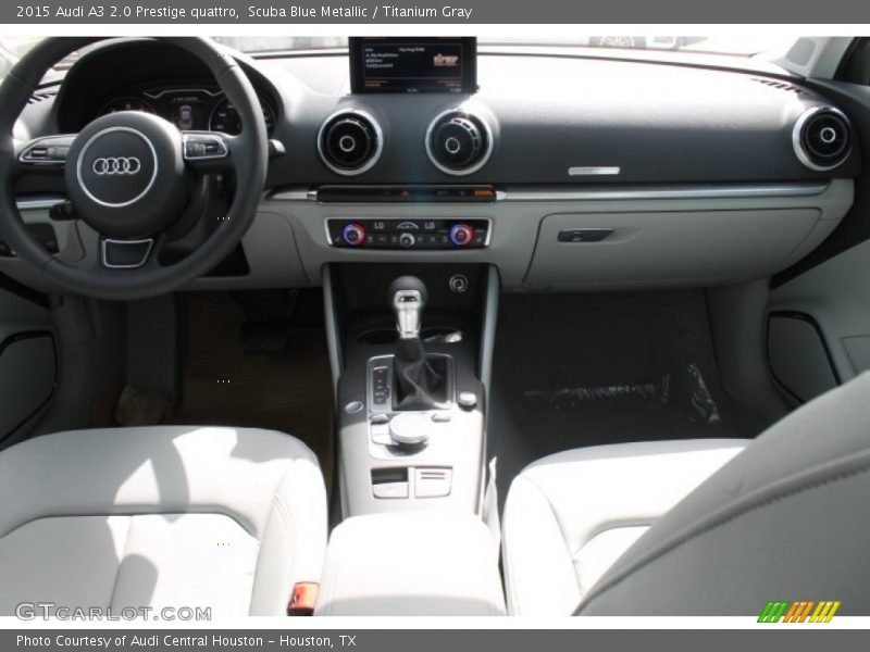 Dashboard of 2015 A3 2.0 Prestige quattro
