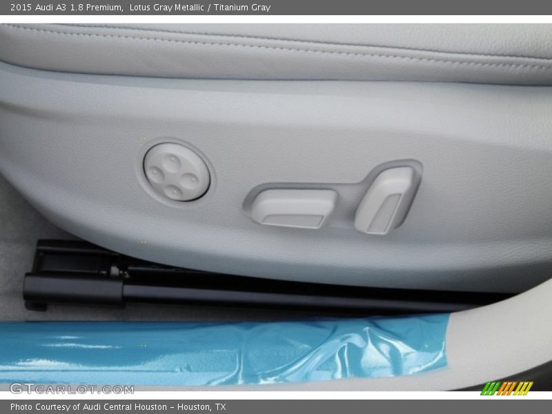 Lotus Gray Metallic / Titanium Gray 2015 Audi A3 1.8 Premium