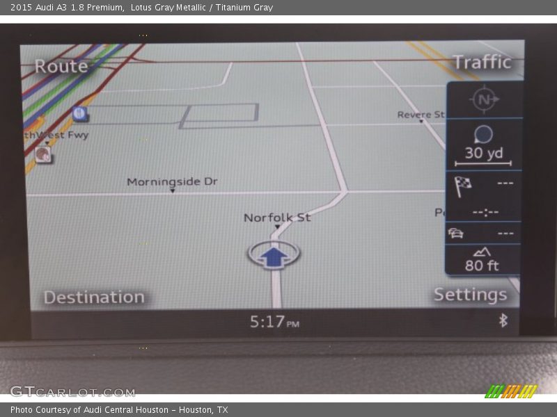 Lotus Gray Metallic / Titanium Gray 2015 Audi A3 1.8 Premium