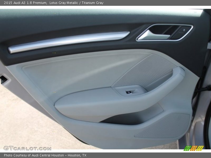 Lotus Gray Metallic / Titanium Gray 2015 Audi A3 1.8 Premium