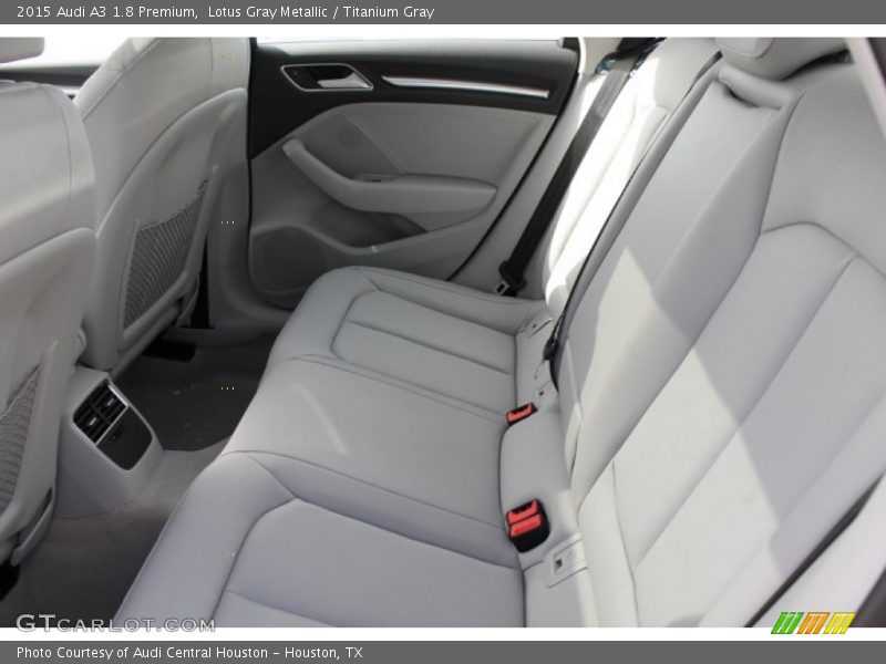 Rear Seat of 2015 A3 1.8 Premium