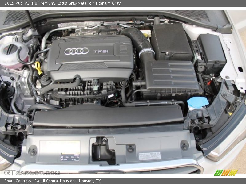  2015 A3 1.8 Premium Engine - 1.8 Liter Turbocharged/TFSI DOHC 16-Valve VVT 4 Cylinder