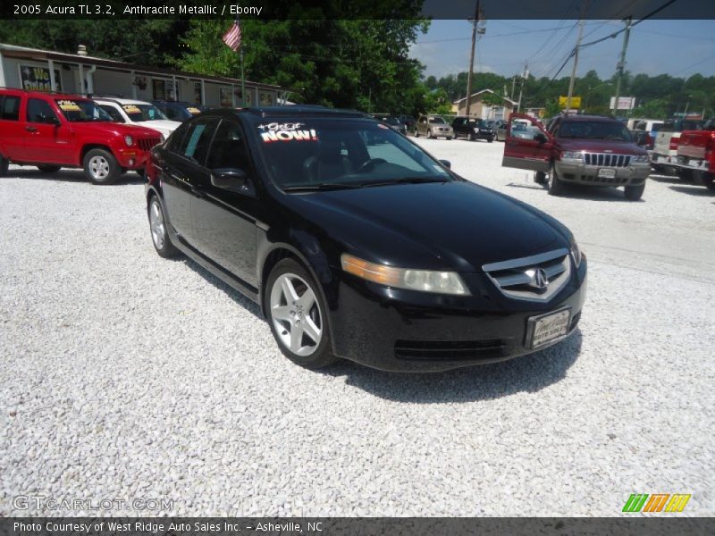Anthracite Metallic / Ebony 2005 Acura TL 3.2
