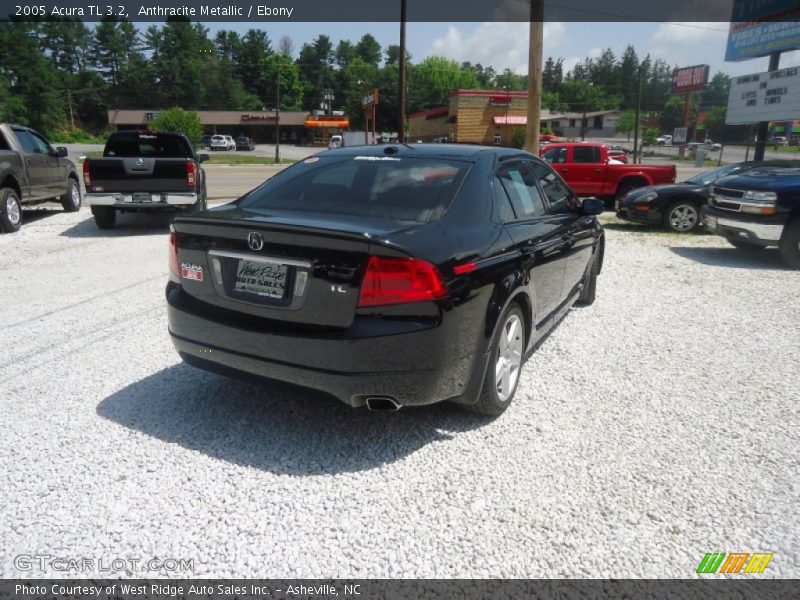 Anthracite Metallic / Ebony 2005 Acura TL 3.2