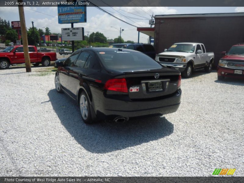Anthracite Metallic / Ebony 2005 Acura TL 3.2