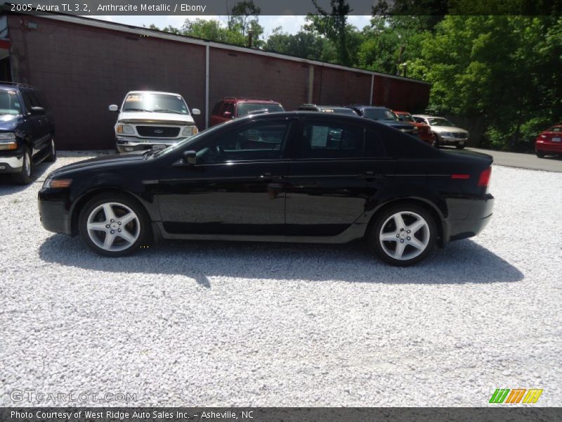 Anthracite Metallic / Ebony 2005 Acura TL 3.2