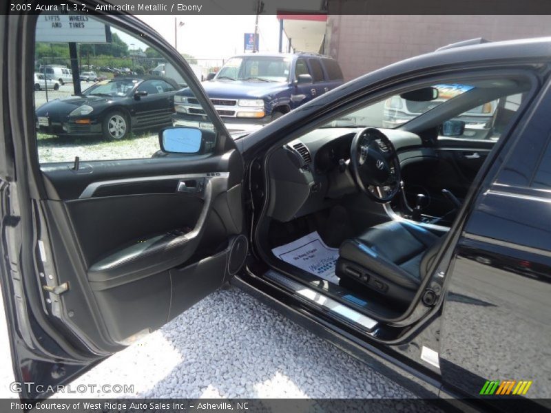 Anthracite Metallic / Ebony 2005 Acura TL 3.2