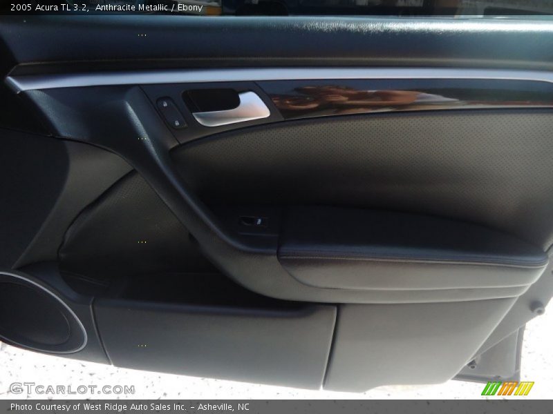 Anthracite Metallic / Ebony 2005 Acura TL 3.2
