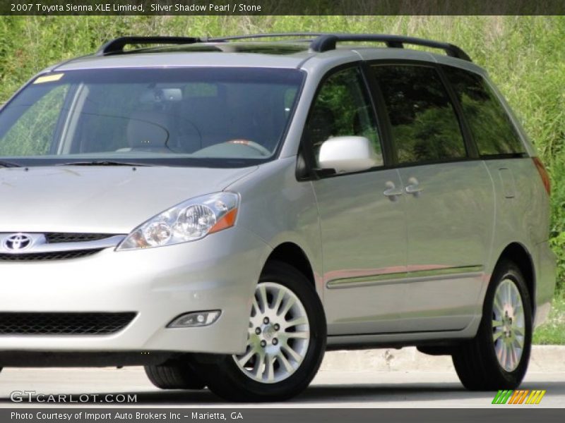 Silver Shadow Pearl / Stone 2007 Toyota Sienna XLE Limited