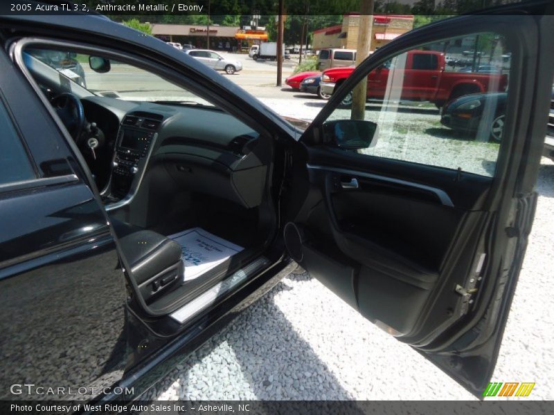 Anthracite Metallic / Ebony 2005 Acura TL 3.2