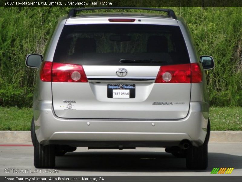 Silver Shadow Pearl / Stone 2007 Toyota Sienna XLE Limited