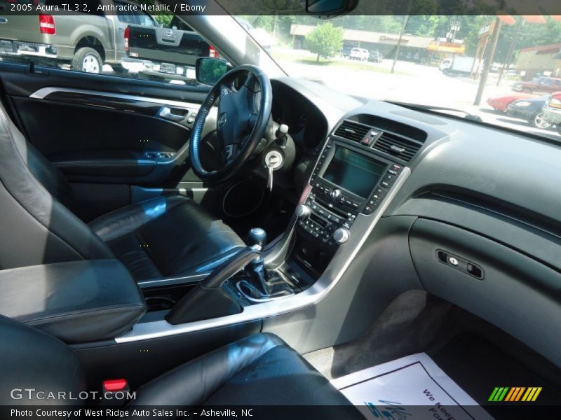 Anthracite Metallic / Ebony 2005 Acura TL 3.2