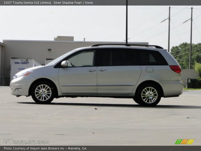 Silver Shadow Pearl / Stone 2007 Toyota Sienna XLE Limited