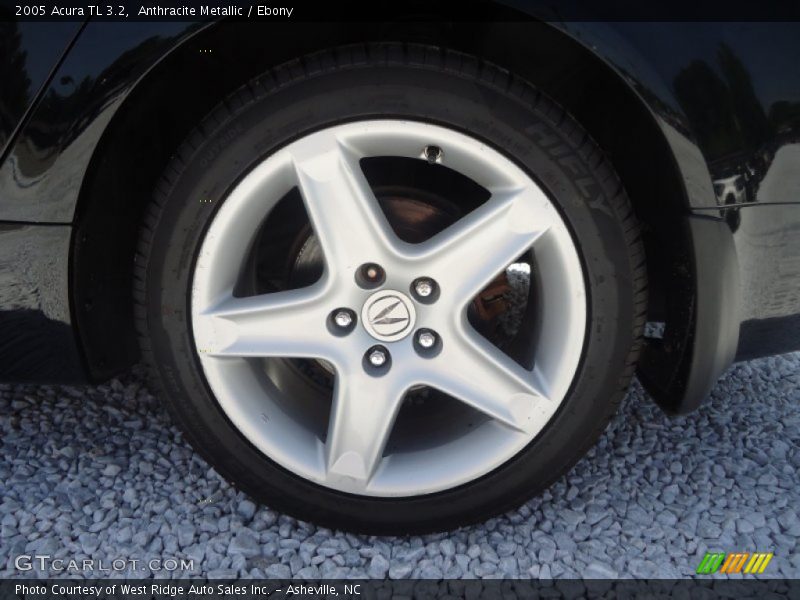 Anthracite Metallic / Ebony 2005 Acura TL 3.2
