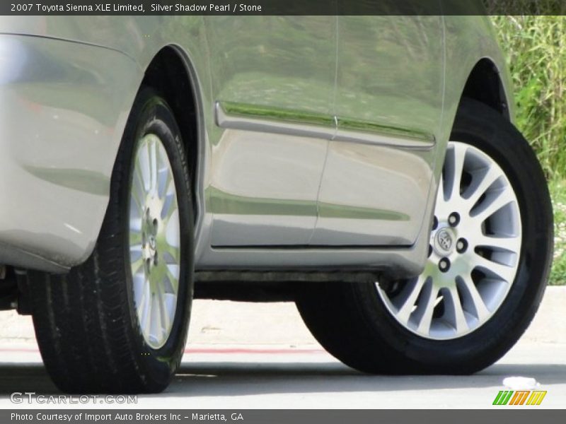 Silver Shadow Pearl / Stone 2007 Toyota Sienna XLE Limited