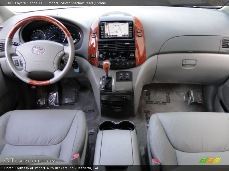 Silver Shadow Pearl / Stone 2007 Toyota Sienna XLE Limited