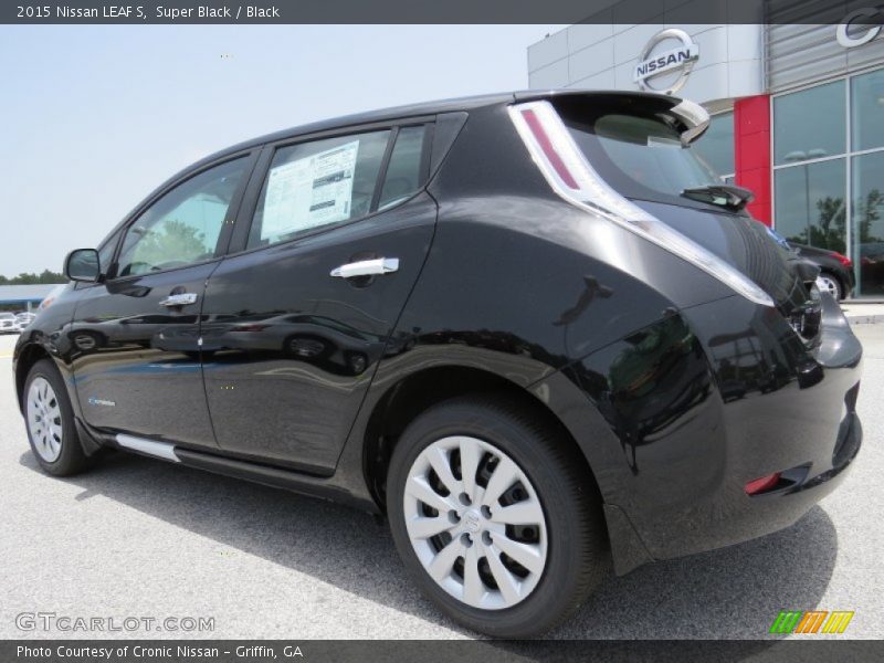 Super Black / Black 2015 Nissan LEAF S