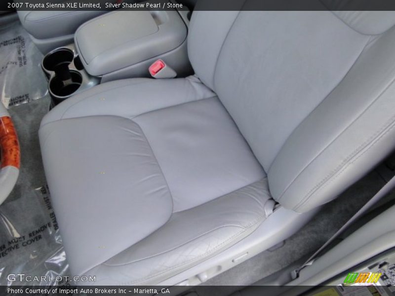 Silver Shadow Pearl / Stone 2007 Toyota Sienna XLE Limited