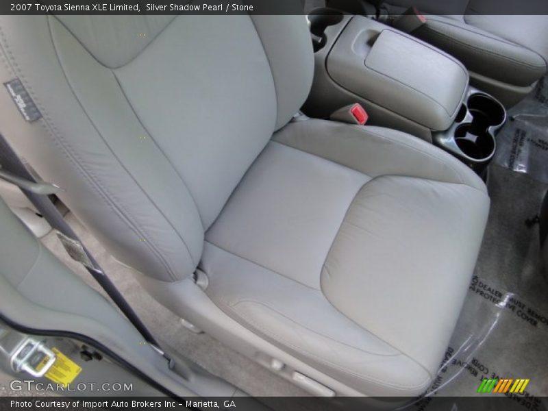 Silver Shadow Pearl / Stone 2007 Toyota Sienna XLE Limited