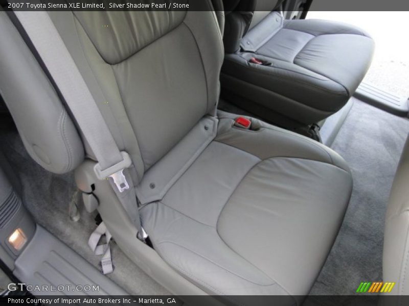 Silver Shadow Pearl / Stone 2007 Toyota Sienna XLE Limited