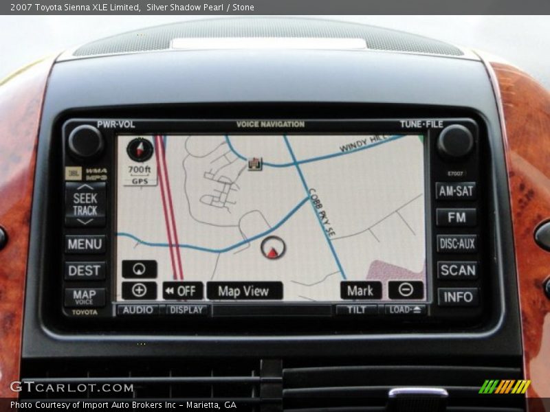 Silver Shadow Pearl / Stone 2007 Toyota Sienna XLE Limited