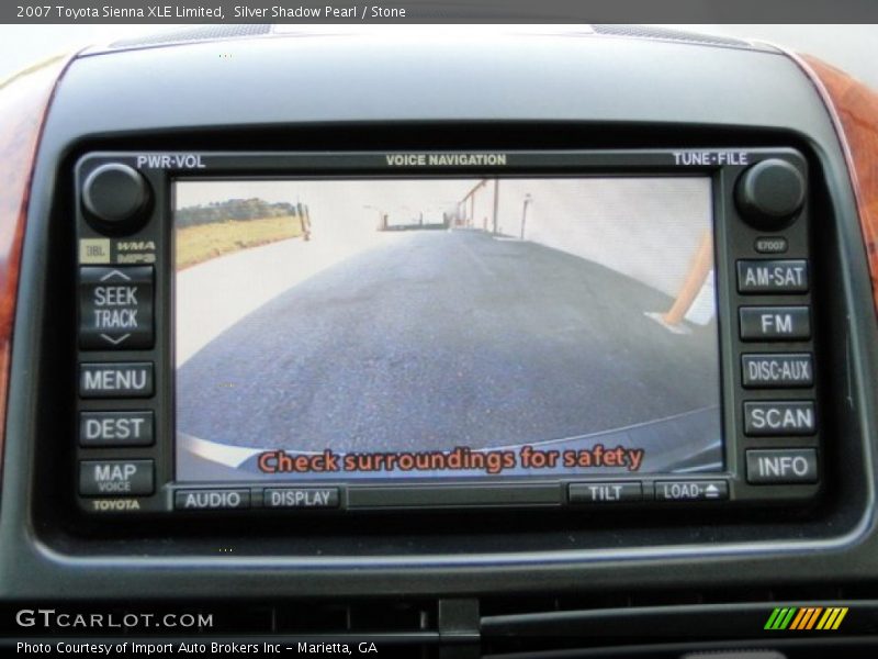 Silver Shadow Pearl / Stone 2007 Toyota Sienna XLE Limited