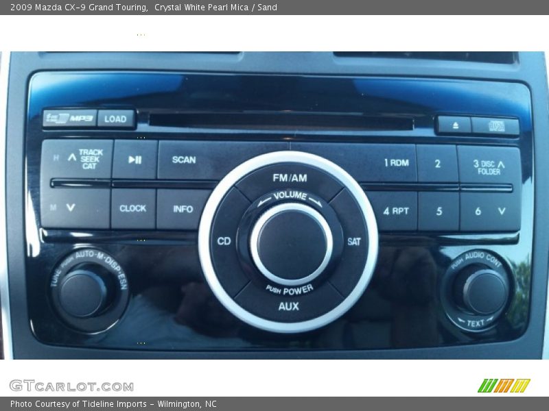 Crystal White Pearl Mica / Sand 2009 Mazda CX-9 Grand Touring