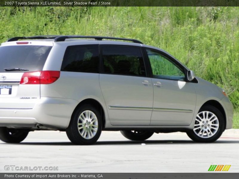 Silver Shadow Pearl / Stone 2007 Toyota Sienna XLE Limited