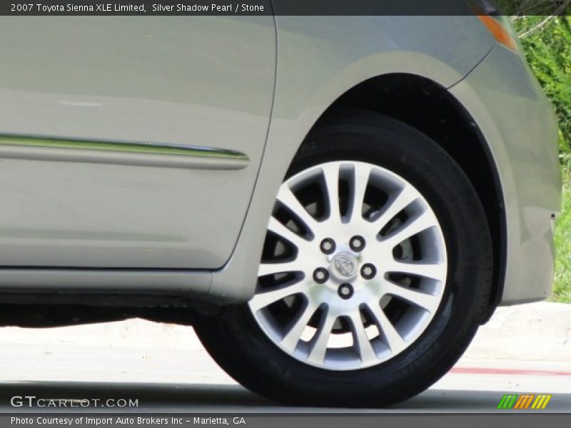 Silver Shadow Pearl / Stone 2007 Toyota Sienna XLE Limited
