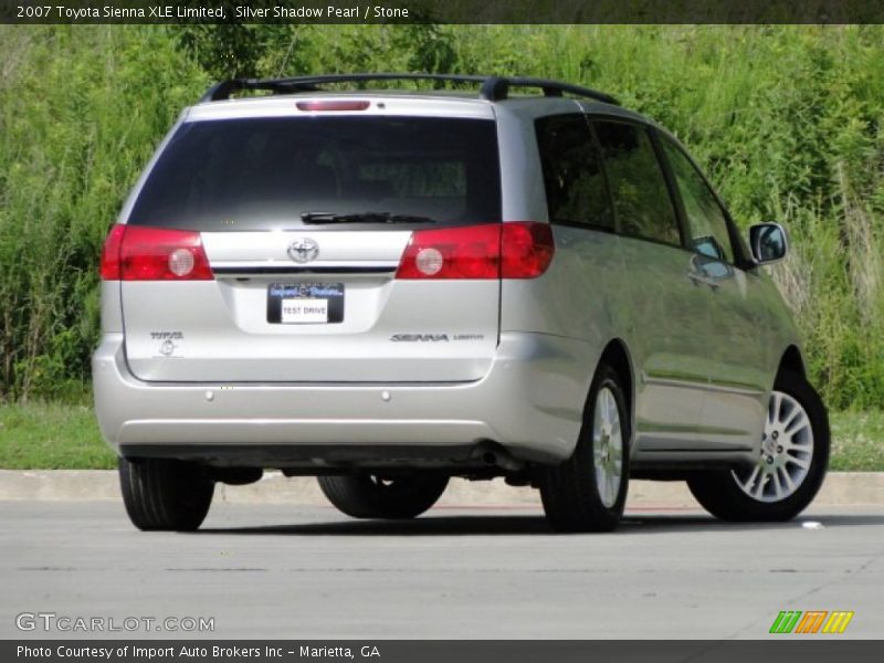 Silver Shadow Pearl / Stone 2007 Toyota Sienna XLE Limited