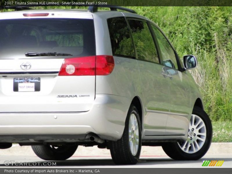 Silver Shadow Pearl / Stone 2007 Toyota Sienna XLE Limited