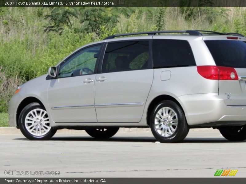 Silver Shadow Pearl / Stone 2007 Toyota Sienna XLE Limited