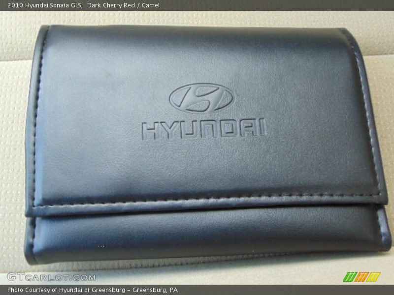 Dark Cherry Red / Camel 2010 Hyundai Sonata GLS