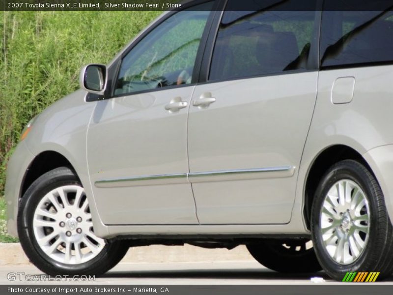Silver Shadow Pearl / Stone 2007 Toyota Sienna XLE Limited