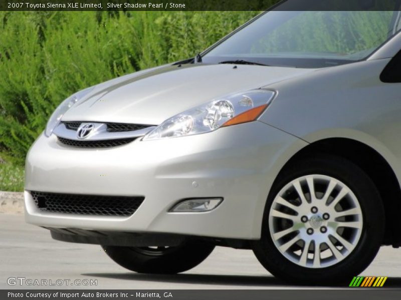 Silver Shadow Pearl / Stone 2007 Toyota Sienna XLE Limited