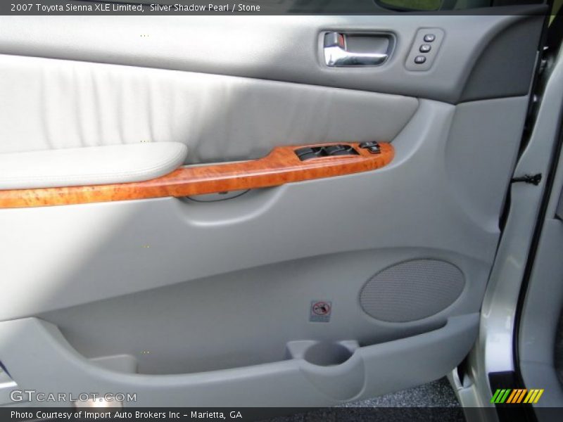 Silver Shadow Pearl / Stone 2007 Toyota Sienna XLE Limited