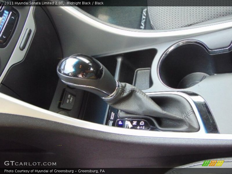 Midnight Black / Black 2011 Hyundai Sonata Limited 2.0T