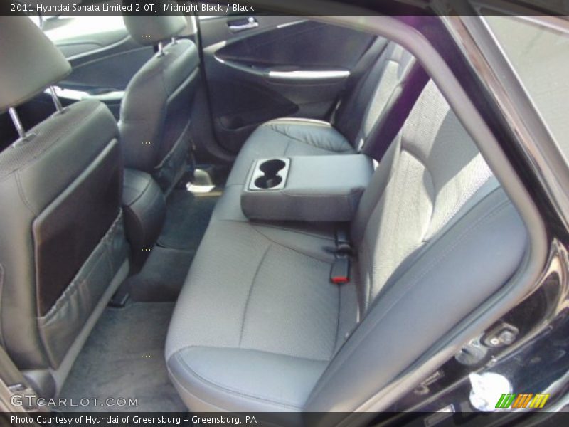 Midnight Black / Black 2011 Hyundai Sonata Limited 2.0T