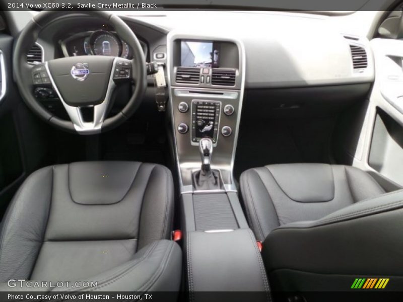 Saville Grey Metallic / Black 2014 Volvo XC60 3.2