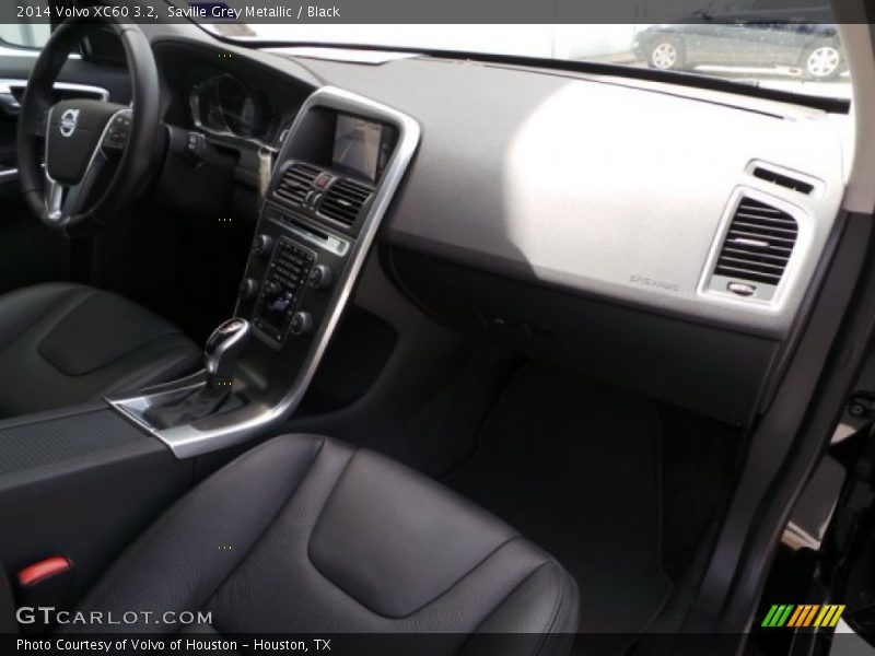 Saville Grey Metallic / Black 2014 Volvo XC60 3.2