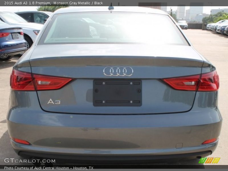 Monsoon Gray Metallic / Black 2015 Audi A3 1.8 Premium