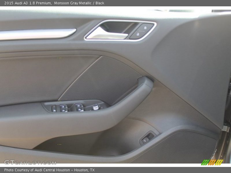 Monsoon Gray Metallic / Black 2015 Audi A3 1.8 Premium