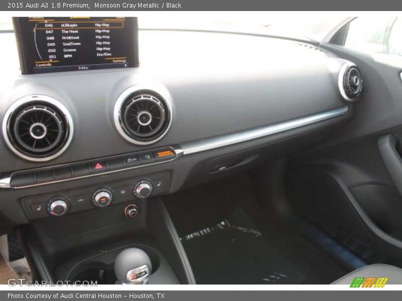 Monsoon Gray Metallic / Black 2015 Audi A3 1.8 Premium