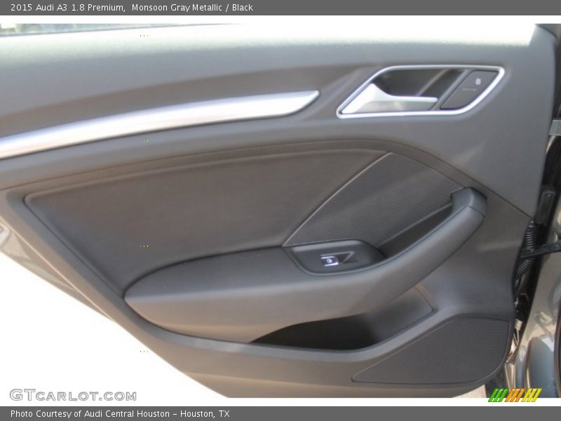 Monsoon Gray Metallic / Black 2015 Audi A3 1.8 Premium