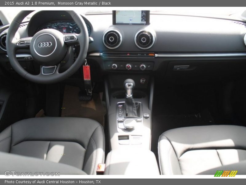 Monsoon Gray Metallic / Black 2015 Audi A3 1.8 Premium